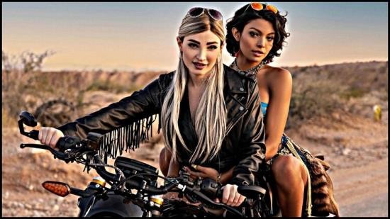 TransAngels - Natalie Mars, Lola Morena - Fast, Easy Riders (FullHD/1080p/855 MB)