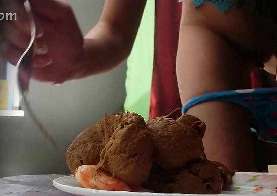 Poo19 - MilanaSmelly - Light and pleasant taste and smell. Gourmet breakfast for the slave (FullHD/1080p/534 MB)