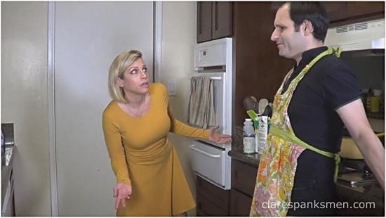 Clare Spanks Men - Kyla Keys - Spanks Hubby In Kitchen (FullHD/1080p/211 MB)