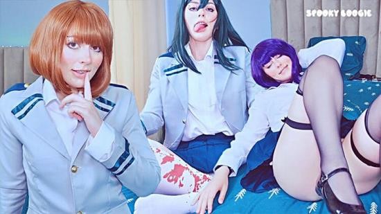 PornHub - Hentai Game: Three Sexy Classmates From UA Academy Try Seduce You To Fuck Their Pretty Holes (FullHD/1080p/255 MB)