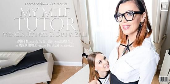 Mature.nl - Diana Zilli (EU) (44), Mencia Francis (19) - MILF tutor gives some very heated up homeschooling to her smoking hot student (Full HD/1080p/1.21 GB)