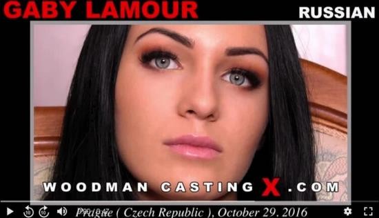 WoodmanCastingX - Gaby Lamour (Hard - DP With 3 Men) (SD/480p/198 MB)