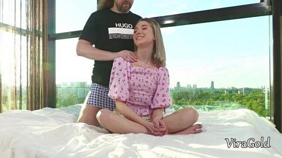 ViraGold - Miranda Kloss - Petite 18yo Blonde Weighing Only 37 Kilograms Fucking Anal StepDaddy and Cum in Mouth VG107 (HD/720p/689.9 MB)