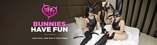 TeamSkeet / BFFS - Taylor Blake & Jade Kush & April Snow - Bunnies Have Fun (HD/720p/1.74 GB)