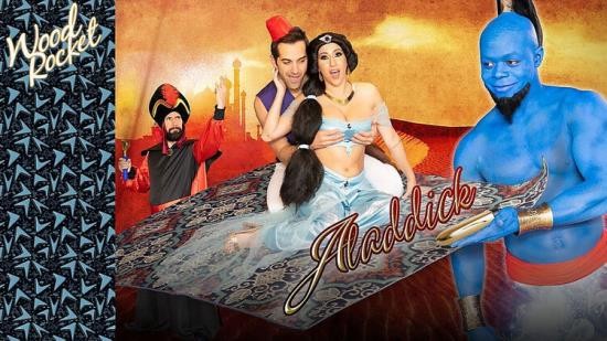 WoodRocket - Aladdin Porn Parody : Aladdick : April O'Neil (HD/720p/272 MB)