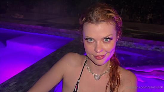 Onlyfans - Elly Clutch - Hot Tub Voyeur Blowjob (FullHD/1080p/551 MB)