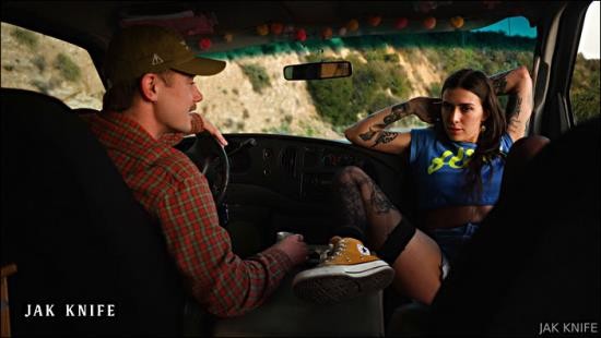 Onlyfans - Nova Flame, Jak Knife - Hitchhike Van Fuck (FullHD/1080p/1.57 GB)