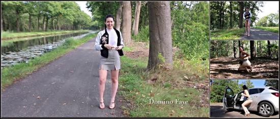 ManyVids - Public Outdoor, Public Nudity, Public Flashing Domino Faye Public Flashing And Wet t Shirt (HD/720p/503 MB)