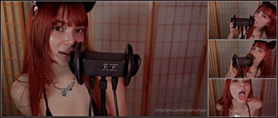 Onlyfans - MaimyNyan ASMR Cat Ear Licking Video Leaked 1 (FullHD/1080p/147 MB)