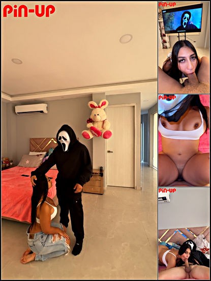 PornHub/Onlyfans - Thalia And Felipe | @thaliarestrepo - Ghotsface Is Obsessed With Me, He Fucks Me Hard While My Boyfriend Is Away (UltraHD 2K/1924p/372 MB)