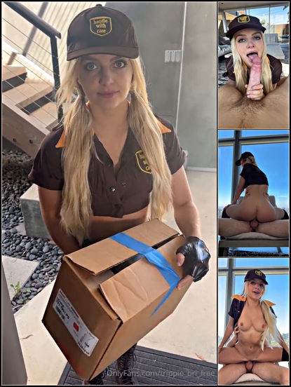 Onlyfans - Tripple Bri - Delivery Creampie (FullHD/1080p/118 MB)